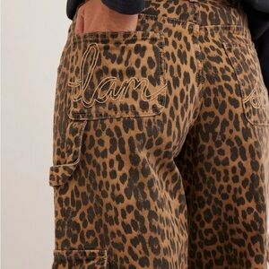 Damson Madder Leopard Print Cargo Jeans – Size 6